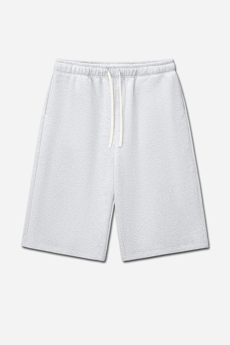 Unisex Casual Heavyweight Fleece Seven-Inch Pants