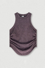 Women's Pleated Tank Top