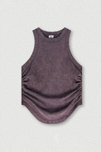 Women's Pleated Tank Top