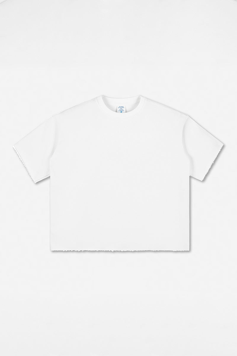 Unisex Boxy Loose Ring Spun Tee