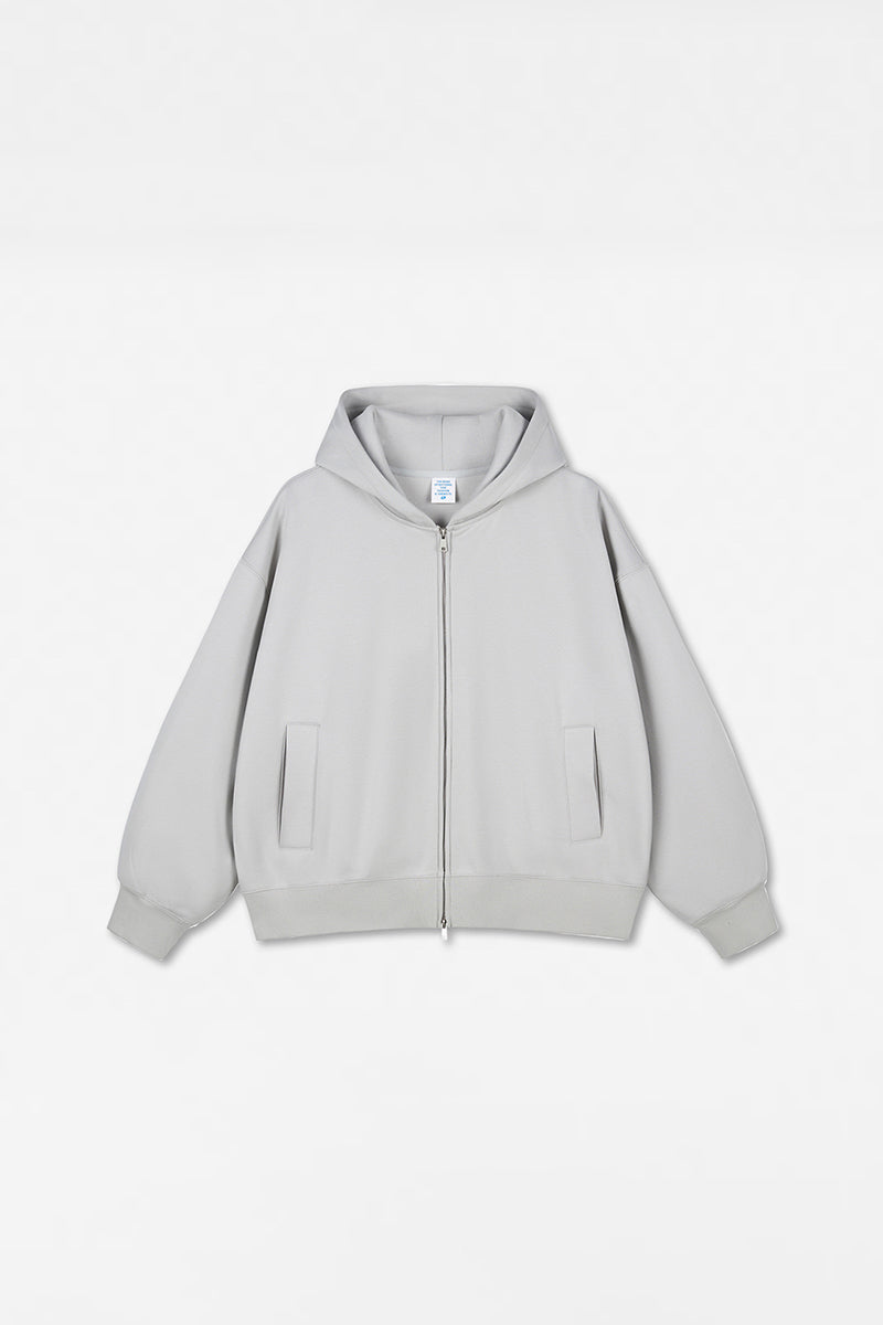 Unisex Warm Double-Zip Hooded Active Jacket