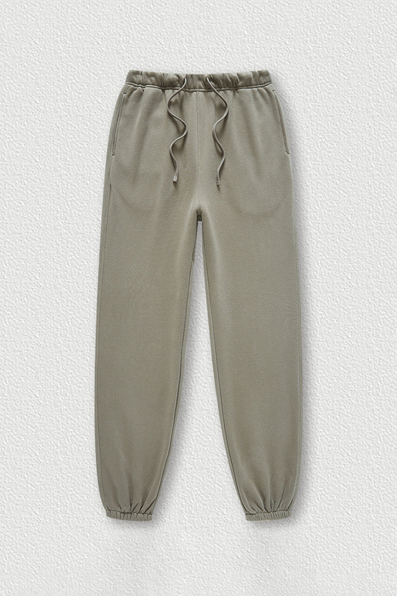 Men's teen loose casual fleece sports trousers