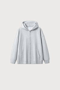 Unisex Zipper Hooded Street Style Zip Jacket