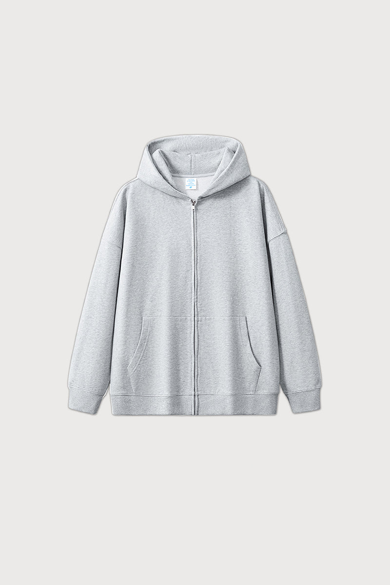 Unisex Zipper Hooded Street Style Zip Jacket