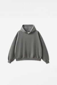 Unisex Boxy Loose Fleece Hoodie