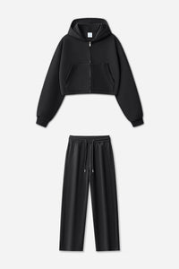 Women Athletic Clean Fit Hoodie And Pants