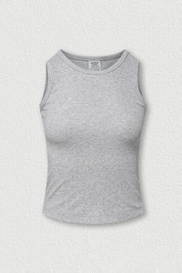 Women's stylish form-fitting sleeveless tank top