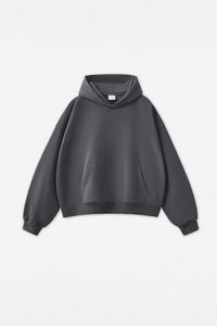 Unisex Boxy Loose Fleece Hoodie
