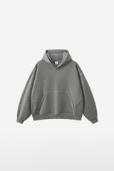 Unisex Vintage Washed Heavyweight Cotton Hoodie