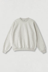 Loose-fitting crewneck sweatshirt