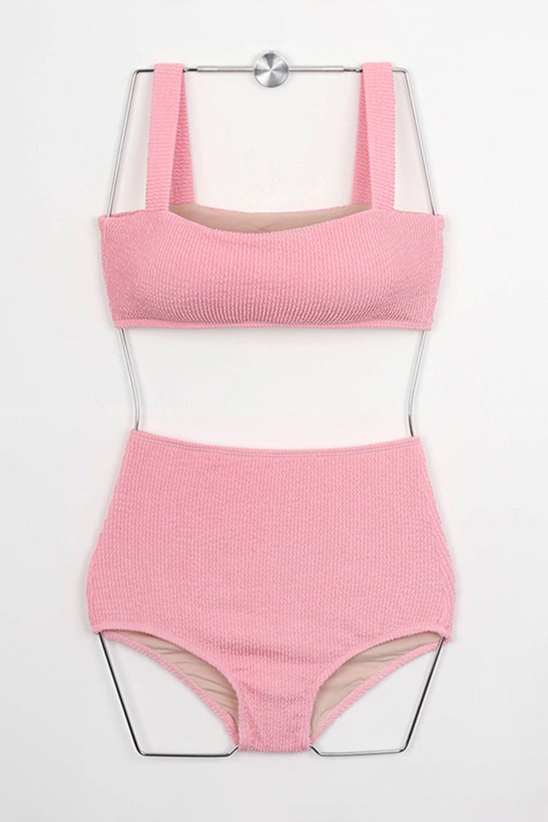 Women's Mint Textured Triangle Cup Bikini Set