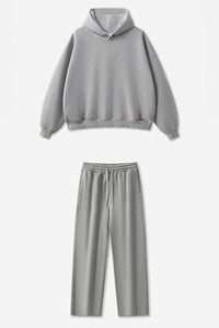 Unisex Casual Loose Fleece Hoodie