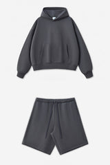 Unisex Heavyweight Oversized Hoodie And Shorts