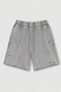 Post-Apocalyptic Washed Shorts - Unisex Loose Fit