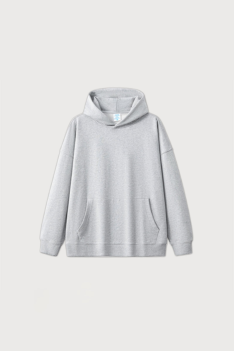 Unisex Heavyweight Solid Color Fleece Hoodie