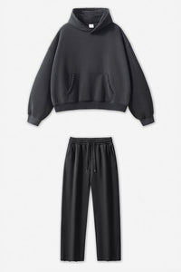 Unisex Vintage Wash Raglan Hoodie And Pants