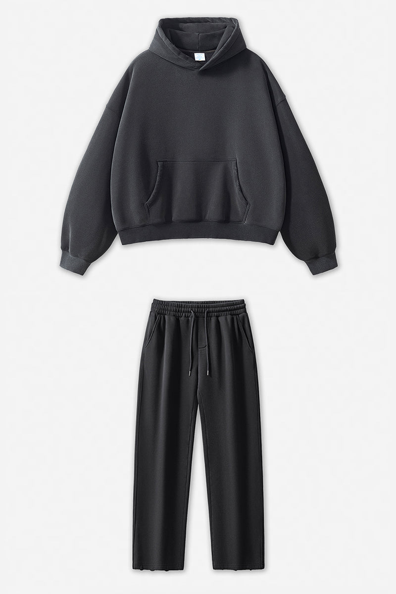 Unisex Vintage Wash Raglan Hoodie And Pants