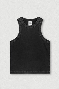 Vintage Distressed Slim-Fit Tank Top