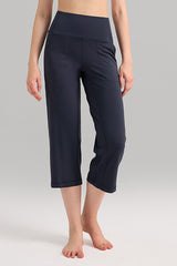 Women Ribbed High-Waist Sculpting Yoga Leggings