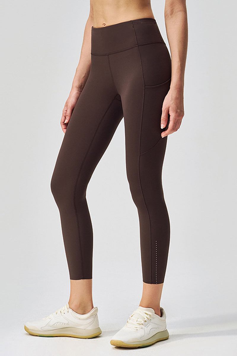 Women High-Waist Reflective Sculpting Yoga Leggings