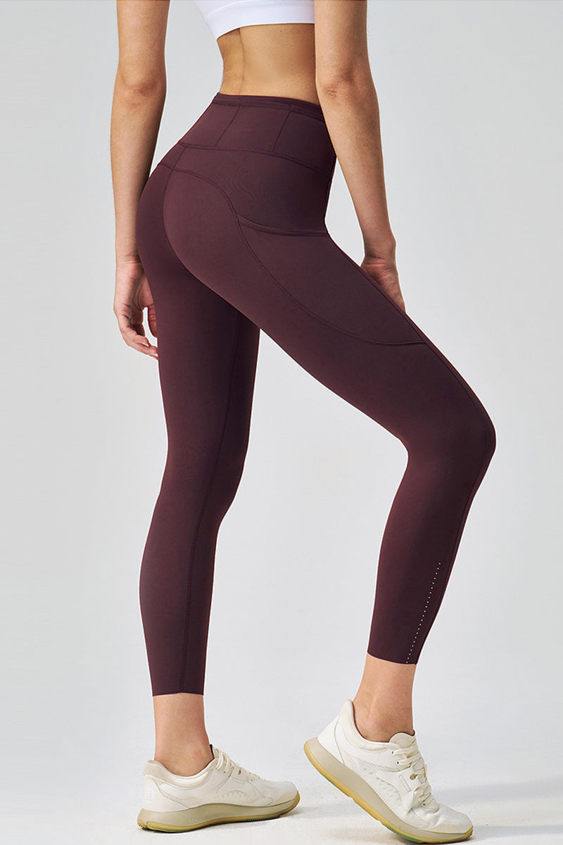 Women High-Waist Reflective Sculpting Yoga Leggings