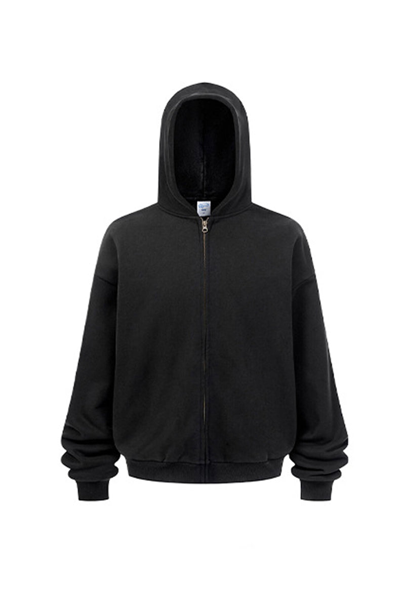 Unisex Heavyweight Fleece Zip-Up Hoodie