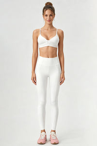 Women's Camisole Bra And Sculpting Leggings Yoga Set