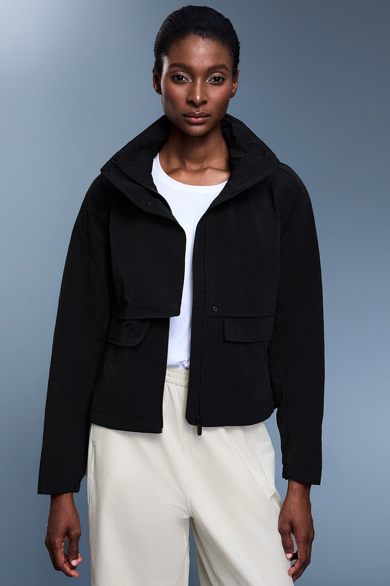 Women Waterproof Packable Outdoor Windbreaker Jacket