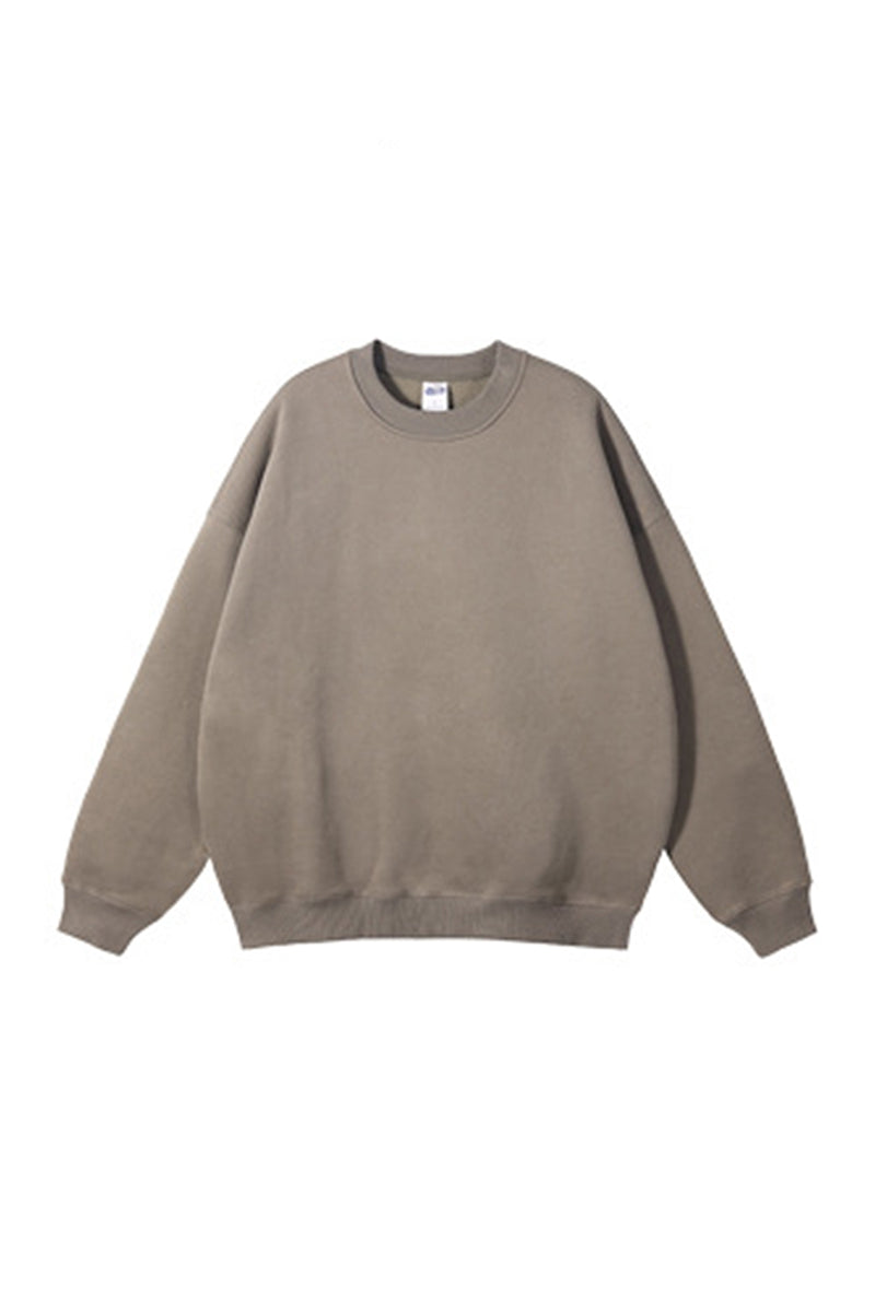 Men/Women Unisex Dopamine Fleece Crewneck Sweatshirt