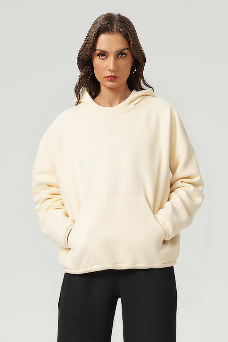 Unisex Oversized Cropped Hoodie Kanye Style