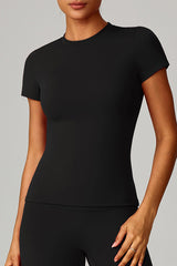 Women Spring Quick-Dry Yoga T-Shirt