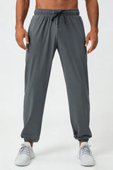 Men's Summer Cooling High-Stretch Drawstring Jogging Pants