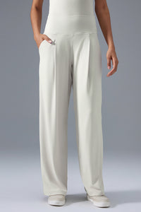Women High-Waist Wide-Leg Quick-Dry Breathable Yoga Running Pants