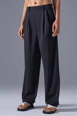 Women High-Waist Flowy Wide-Leg Quick-Dry Athletic Casual Pants
