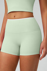 Women Naked-Feel High-Waist Quick-Dry Yoga Shorts