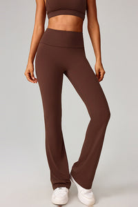 Women High-Waist Flared Naked-Feel Yoga Leggings