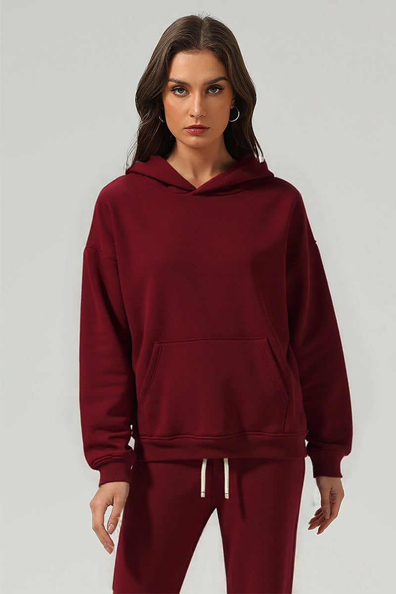 Men Sherpa Fleece Oversize Hoodie: Anti-Pilling Heavyweight Retro Design