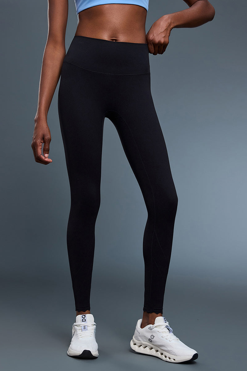 Women High-Waisted Sculpting Seamless Naked-Feel Yoga Leggings