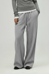Women Relaxed Mid-Rise Wide-Leg Banana Pants - Lyocell Air Layer