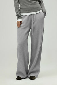 Women Relaxed Mid-Rise Wide-Leg Banana Pants - Lyocell Air Layer