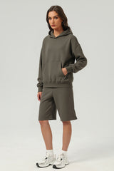 Unisex Heavyweight Oversized Hoodie And Shorts