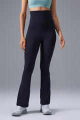 Women High-Waist Sculpting Flare-Leg Naked-Feel Yoga Leggings