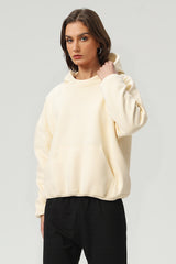 Unisex Oversized Cropped Hoodie Kanye Style