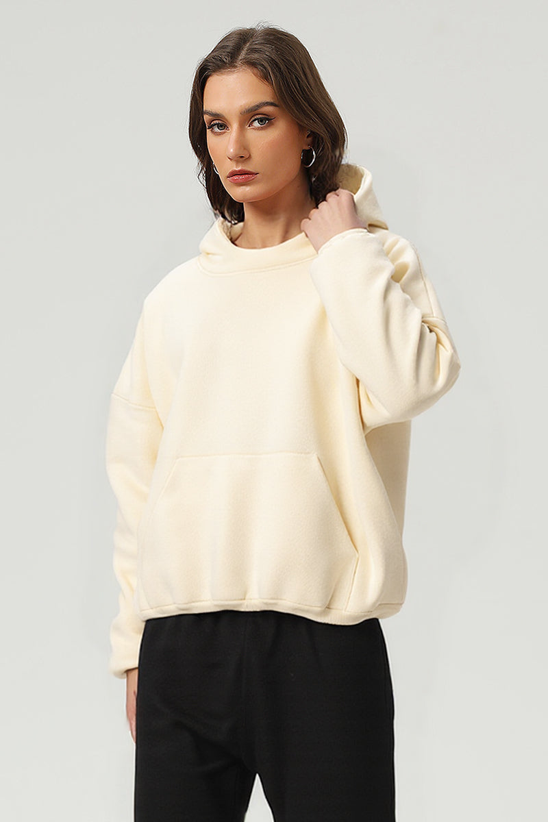 Unisex Oversized Cropped Hoodie Kanye Style