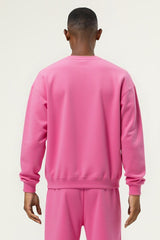Men's Athletic Pure Color Round neck  Fleece Pullover