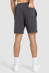 Men Loose Quick-Dry Fitness Running Casual Shorts