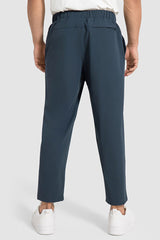 Men Lightweight Quick-Dry Straight Leg Casual Pants