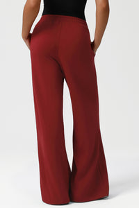 Women High-Waist Drawstring Wide-Leg Yoga Lounge Pants