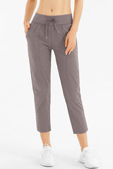 Women Quick-Dry Breathable Cropped Yoga Leggings