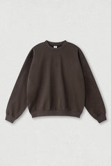Loose-fitting crewneck sweatshirt